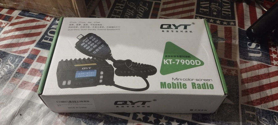 New Gear 2023: QYT KT-7900d Quad Band Radio